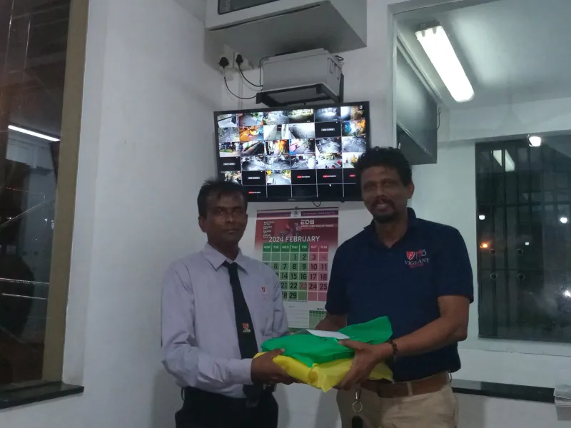 Annual Book Donation for the Children of Our Security Guards