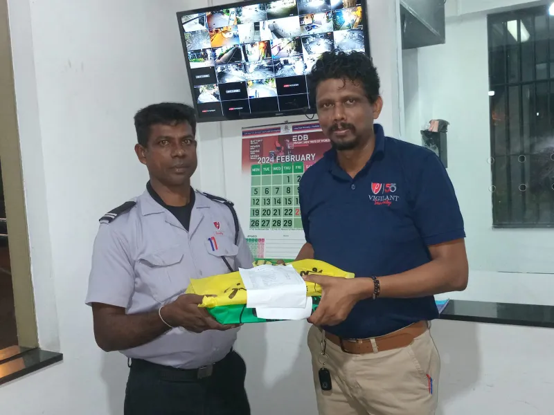 Annual Book Donation for the Children of Our Security Guards
