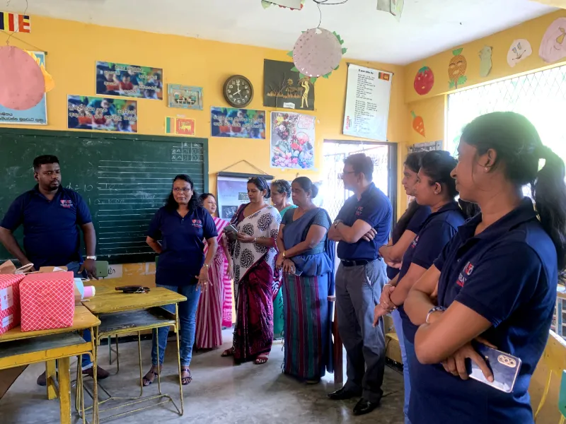 Book Donation to S W R D Bandaranayaka Vidyalaya