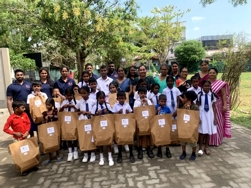 Book Donation to S W R D Bandaranayaka Vidyalaya