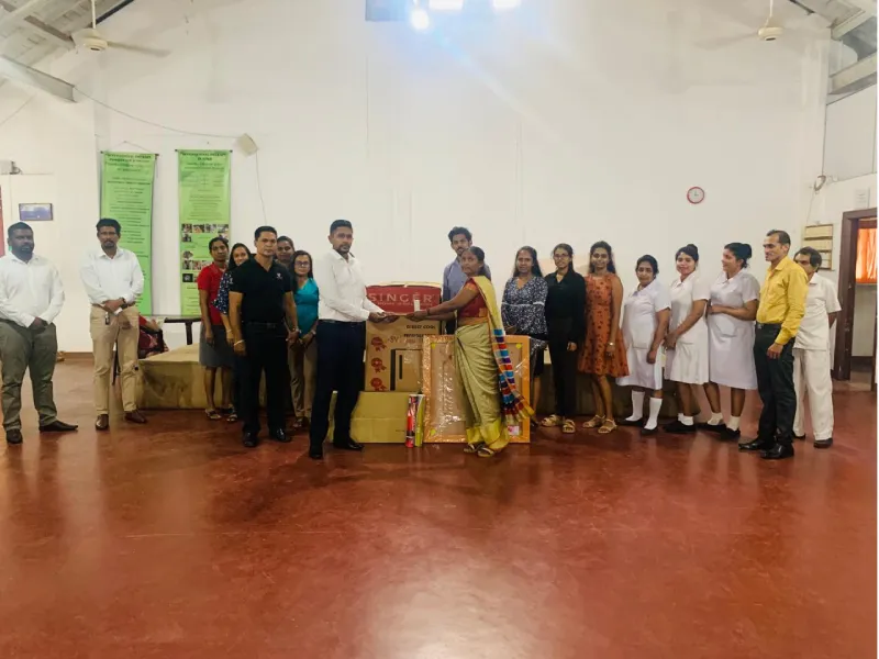 Donation to the Occupational Therapy Unit at the National Institute of Mental Health - Angoda