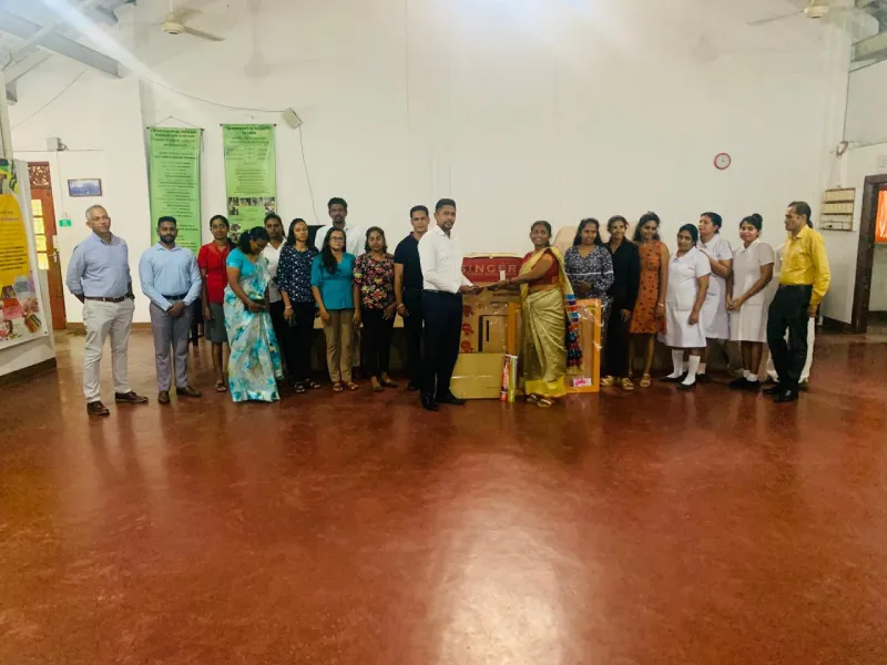 Donation to the Occupational Therapy Unit at the National Institute of Mental Health - Angoda